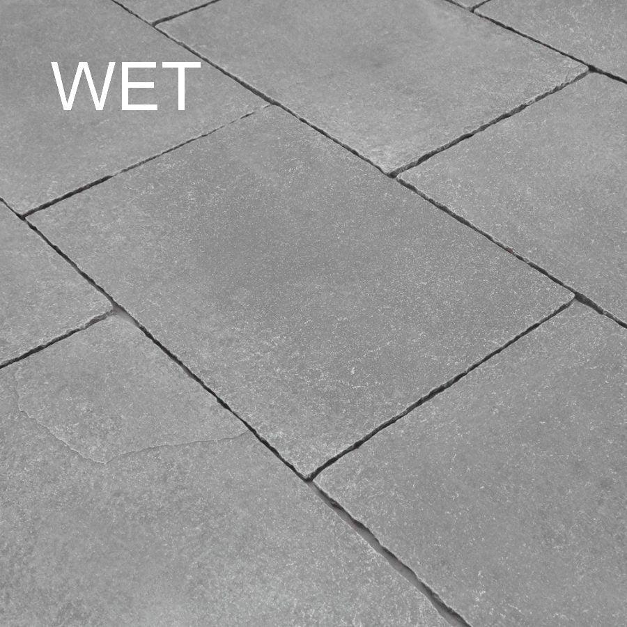 Tandur Grey Limestone Paving Tumbled Paving Slabs UK