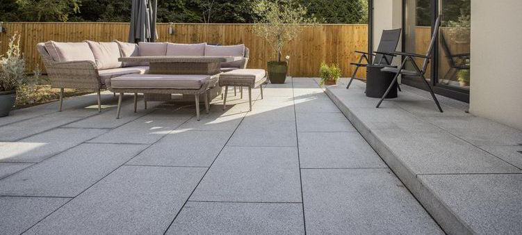 Silver Grey Granite Paving Slabs | Paving Slabs UK