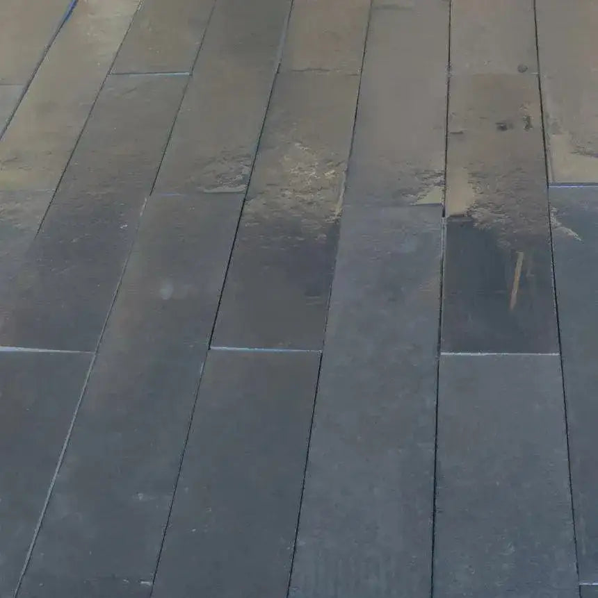 Black Limestone Linear Plank Slabs 900 x 200 Paving Slabs UK