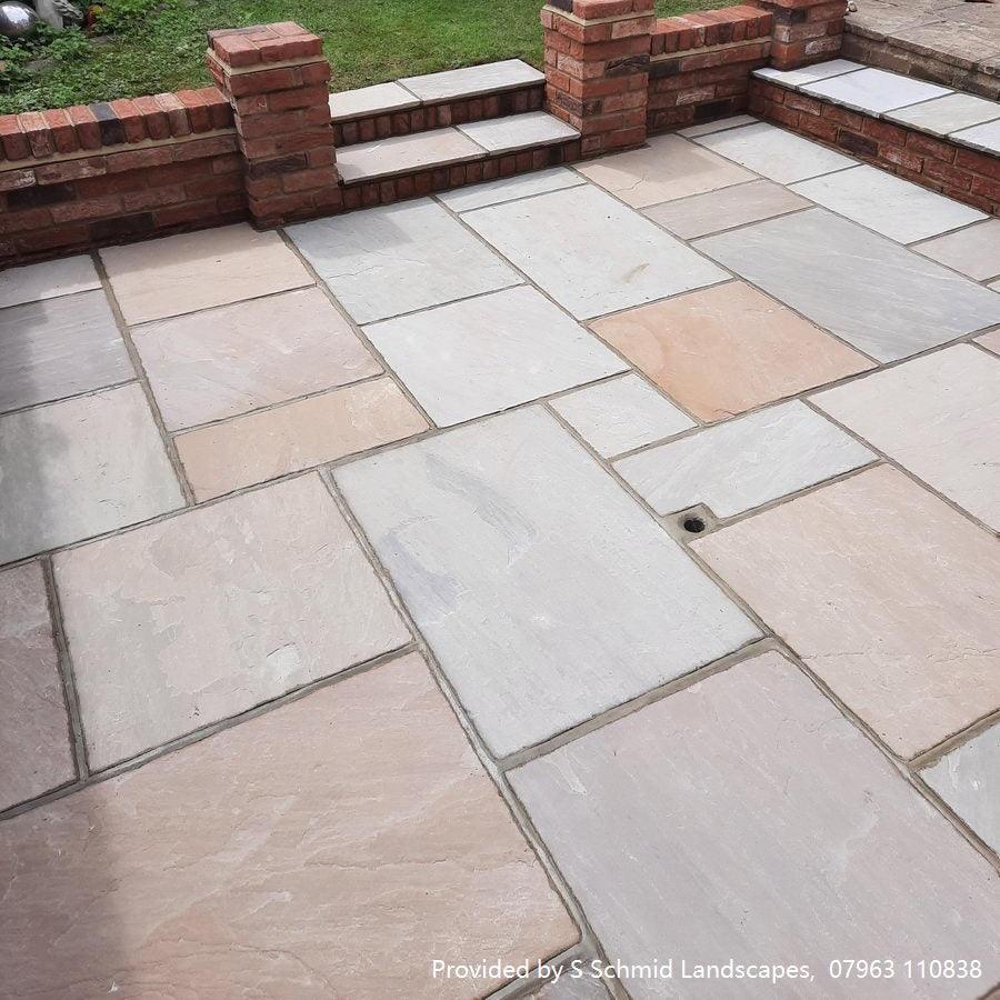 Indian Sandstone Patterns 4 Sizes | light color