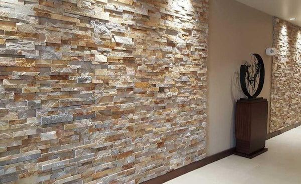 Split Tile. Sign Split Face Tiles for Interior & Exterior
