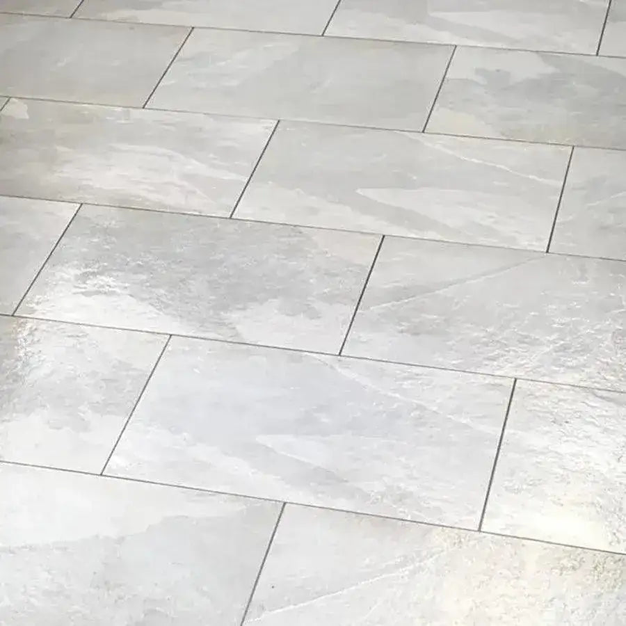 Picture of Brazilian Grey Slate Porcelain Paving 900x600x20 From £17.76/m2 ...