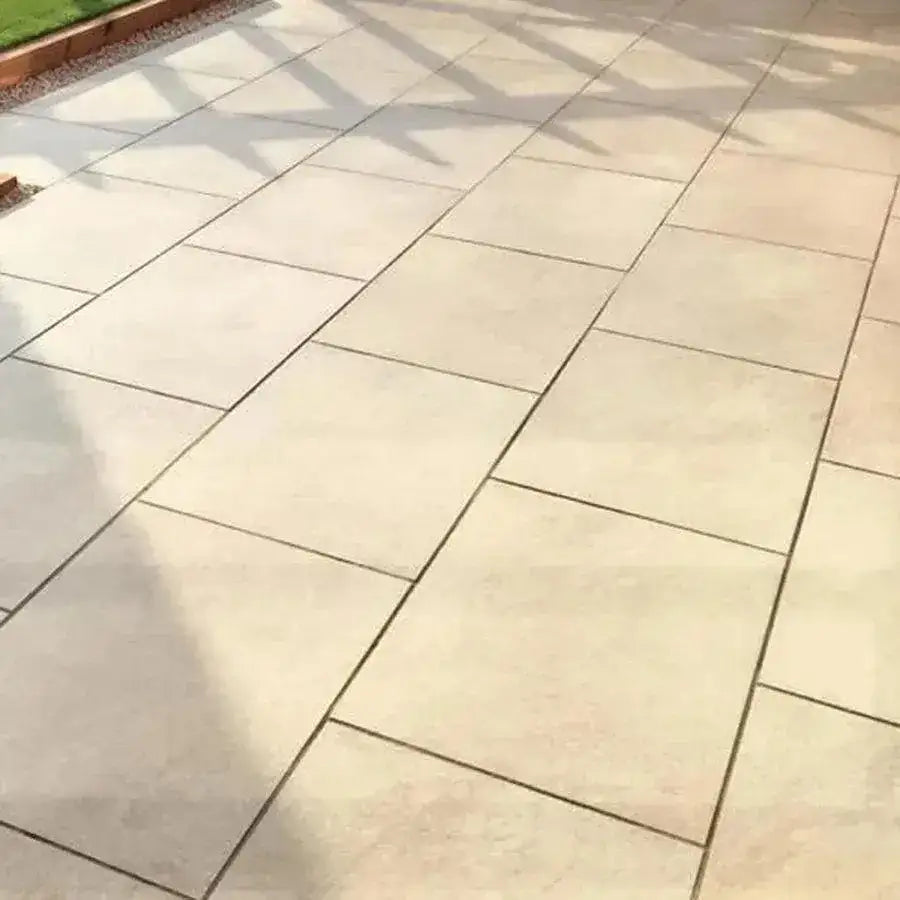 Ivory Beige Porcelain Paving Slabs 900 X 600 Paving Slabs UK ivory-beige-porcelain-paving-slabs-900-x-600-paving-slabs-uk