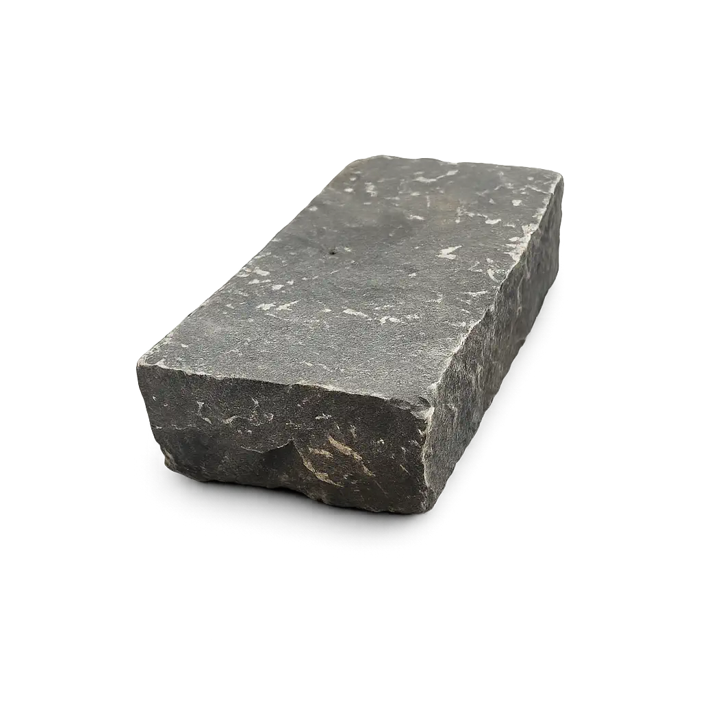 Black Basalt Setts and Cobbles 200 x 100 x 50 | Paving Slabs UK