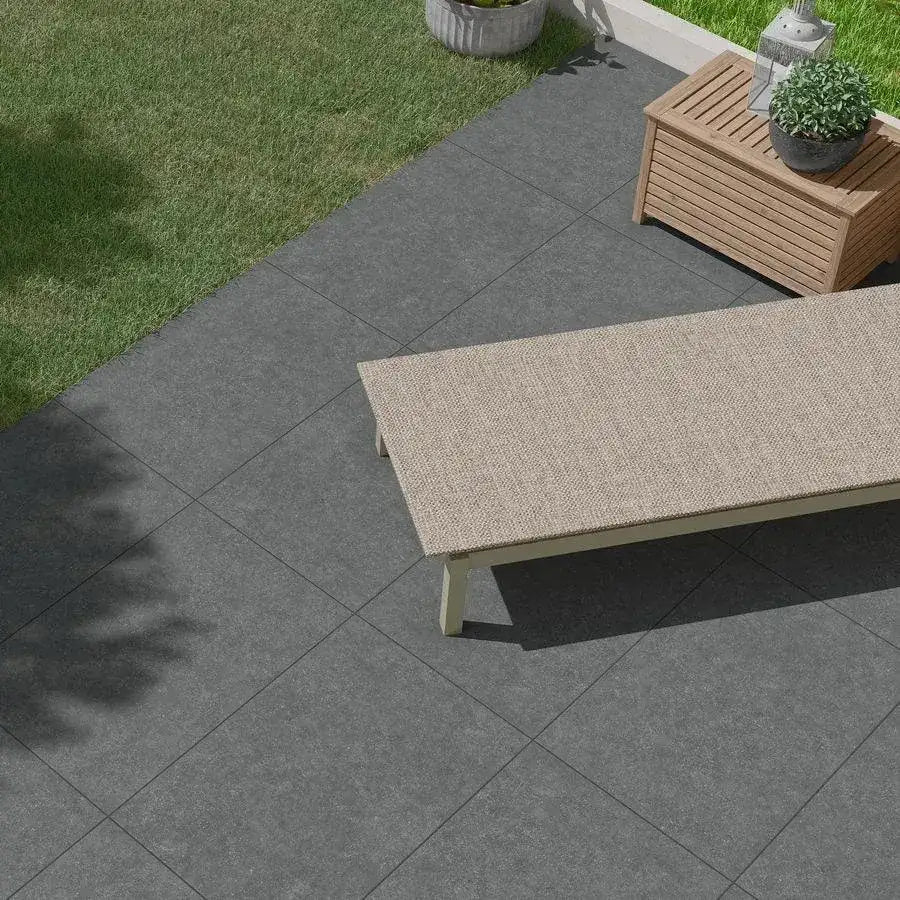 Bluestone Grey Porcelain Paving Slabs 900 x 600 Paving Slabs UK