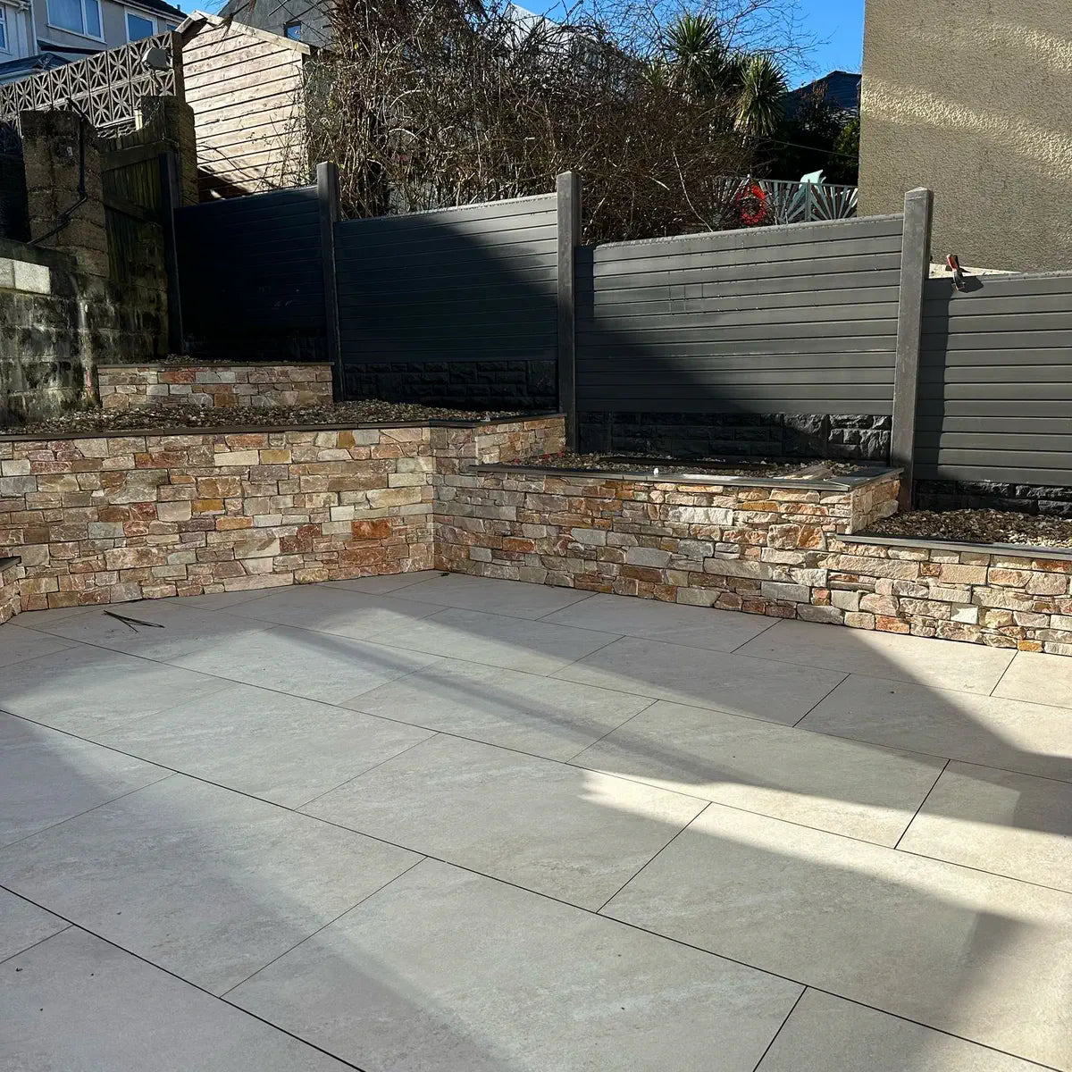 Oyster Golden Quartz Stone Cladding, Contemporary Z Panels