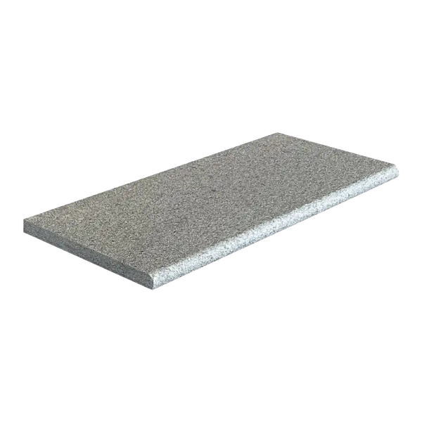 granite bullnose steps blue grey