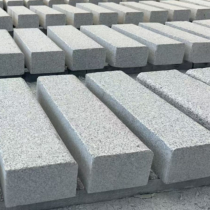 granite kerbs silver grey