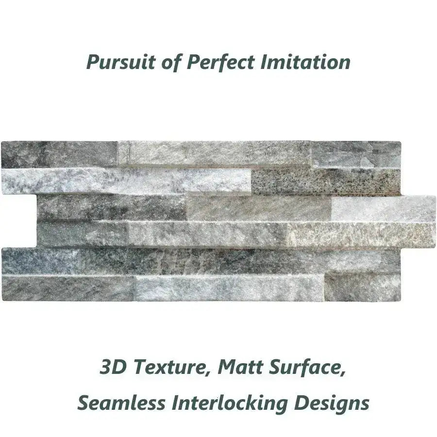 Split Face Tile Process Natura Giungla Porcelain Split Face Italian Wall Tiles