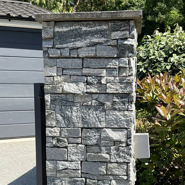 Grey Vein Granite Stone Cladding Z Panels Cement Baking | Paving Slabs UK