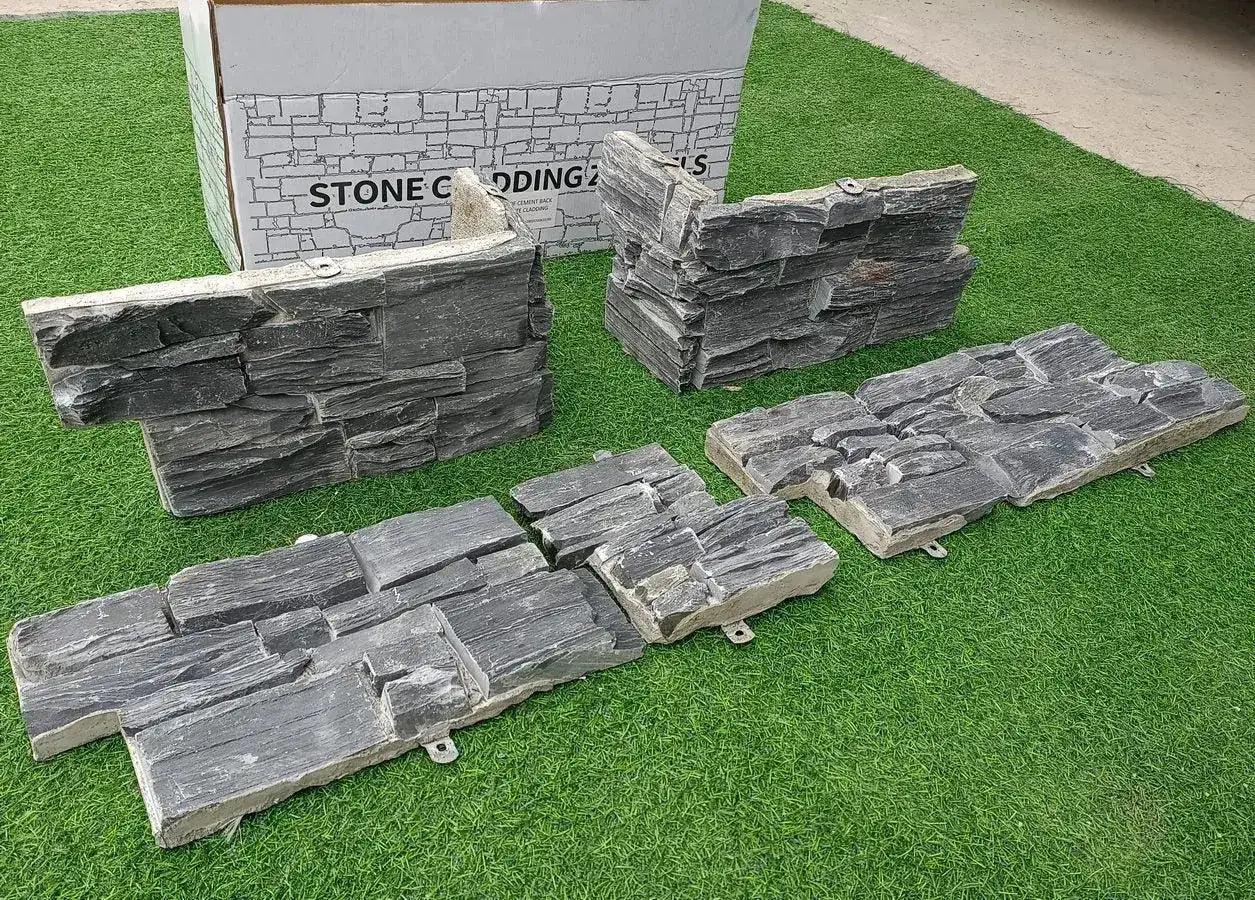 Slate Pvc Cladding Black Slate Cladding Z Tiles Clad Panels Cement Baking