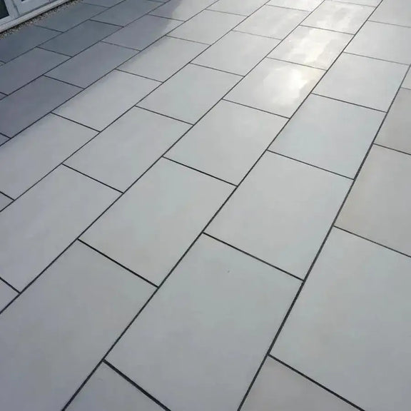 Kandla Grey Smooth Sandstone Paving 900 x 600 Paving Slabs UK