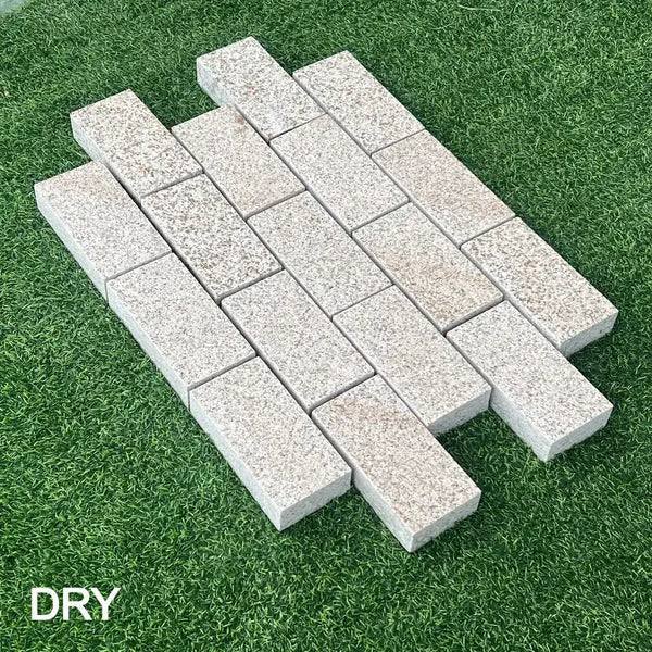 Sawn Granite Setts Yellow Gold Edging Stone 200x100x50mm £46.89/m2