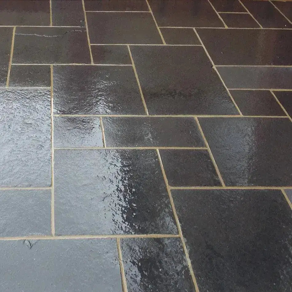 Cheap Paving Slabs Kadapha Black Limestone Patio Slabs Paving Slabs UK