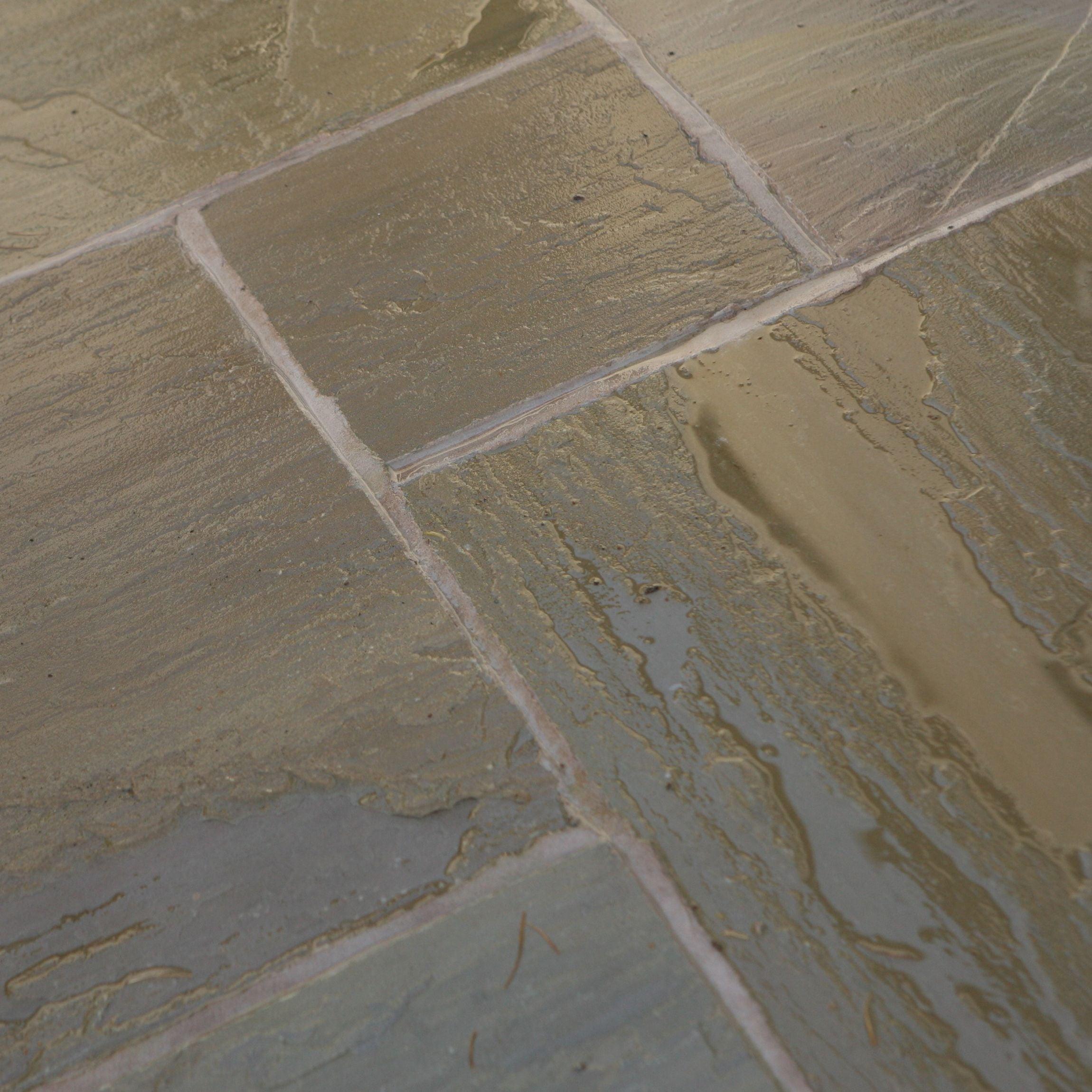 Indian Stone Raj Raj Green Indian Sandstone Paving 900 x 600
