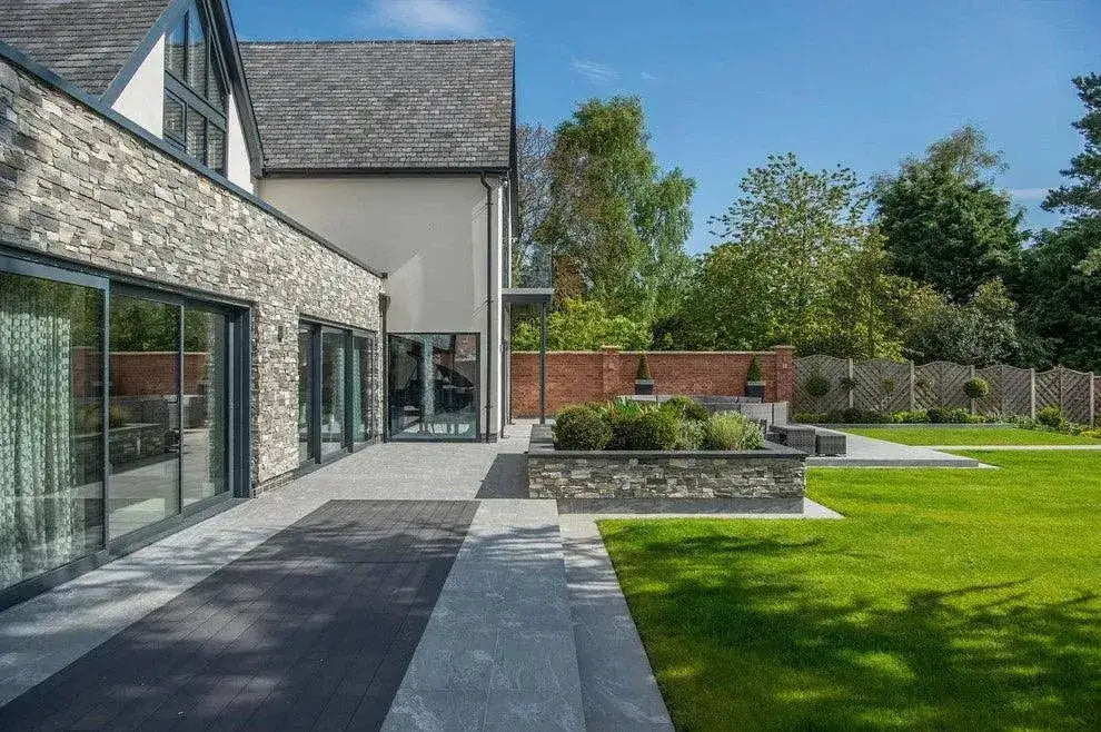 Nordic Stone Cladding, Blue Diamond Z Tiles Clad Panels | Paving Slabs UK