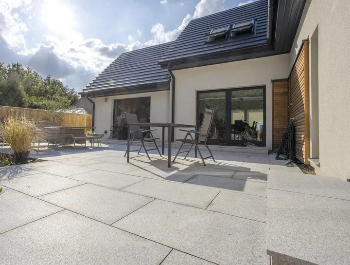 ice granite paving patio
