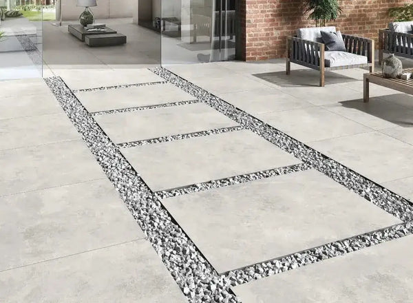 Porcelain Paving Cement Effect Outdoor Tiles
