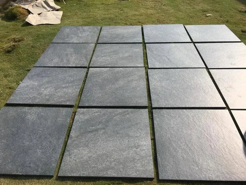 Hammerstone Nero Black Porcelain Paving 600 x 600 Paving Slabs UK