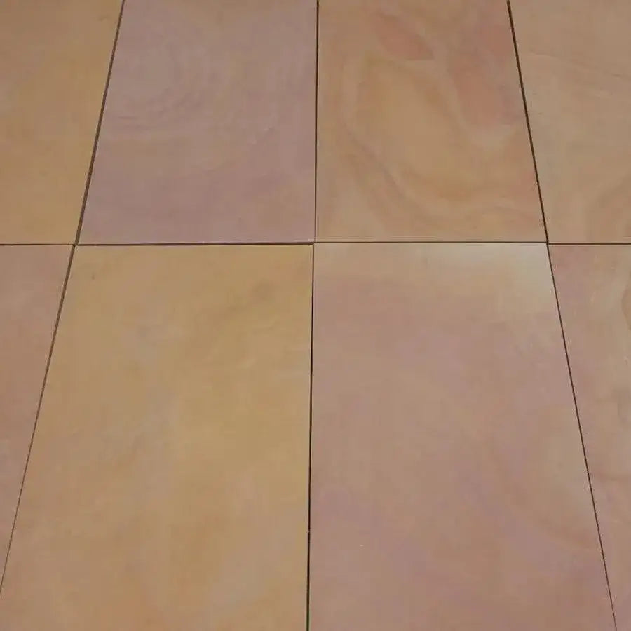 Smooth Sandstone Paving Rippon Buff 900 x 600 Paving Slabs UK