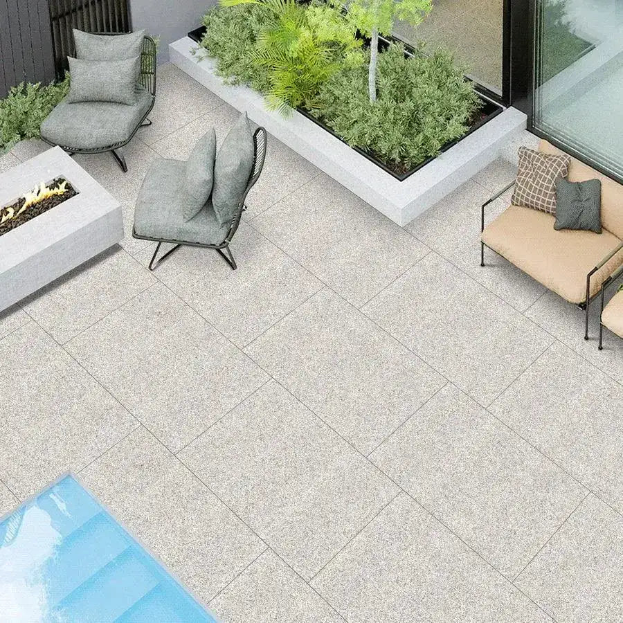 Silver Grey Porcelain Paving Slabs 900 x 600 - Paving Slabs UK
