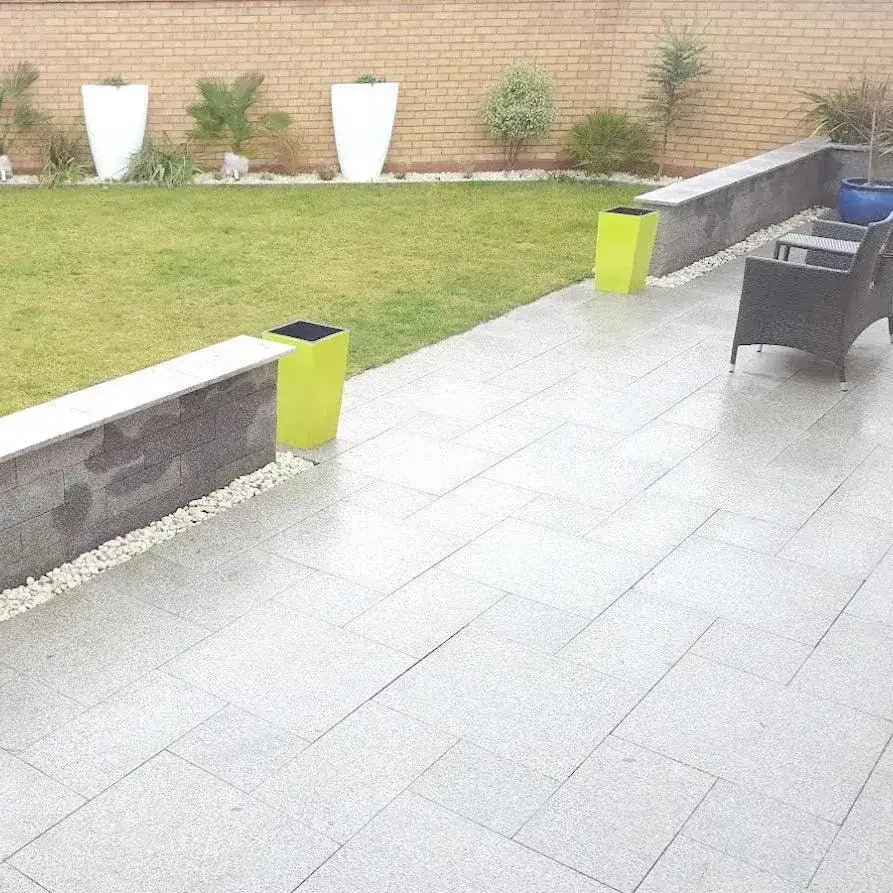 Silver Grey Granite Paving Slabs Patio Packs 20mm From £23.79/m2 ...