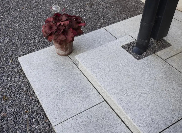glacier granite paving