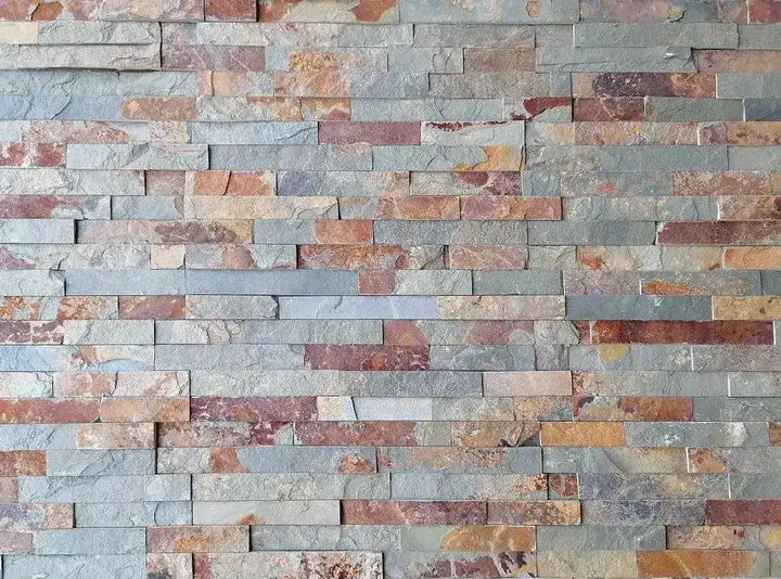 Multicolour Slate Split Face Tiles 550x150