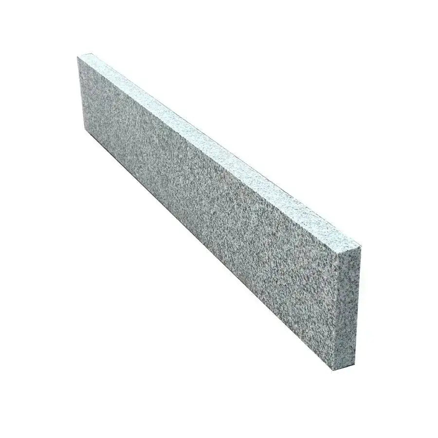 2 Paving Riser Bullnose Steps & Risers Silver Grey Granite for Outdoor | Paving Slabs UK