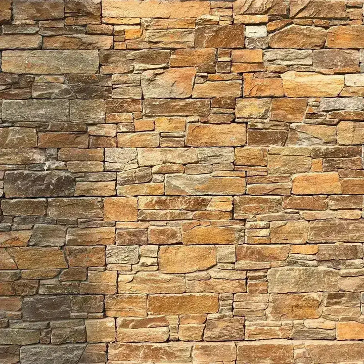 Coin Stone Cladding Autumn Gold Stone Cladding Z Tiles Clad Panels | Paving Slabs UK